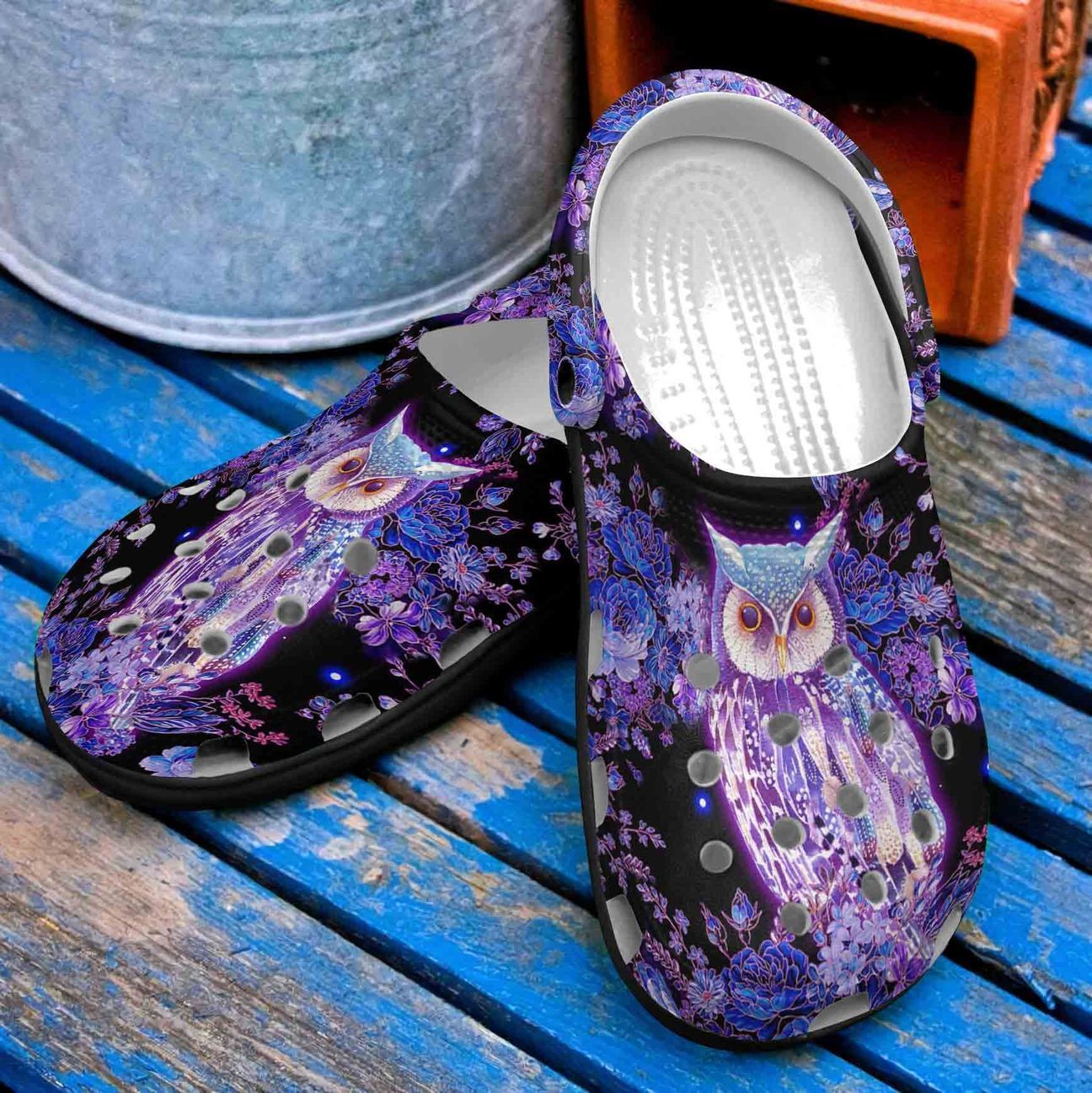 Owl Personalized Clog Custom Crocs Comfortablefashion Style Comfortable For Women Men Kid Print 3D Owl V1 Owl Personalized Clog Custom Crocs Comfortablefashion Style Comfortable For Women Men Kid Print 3D Owl V1