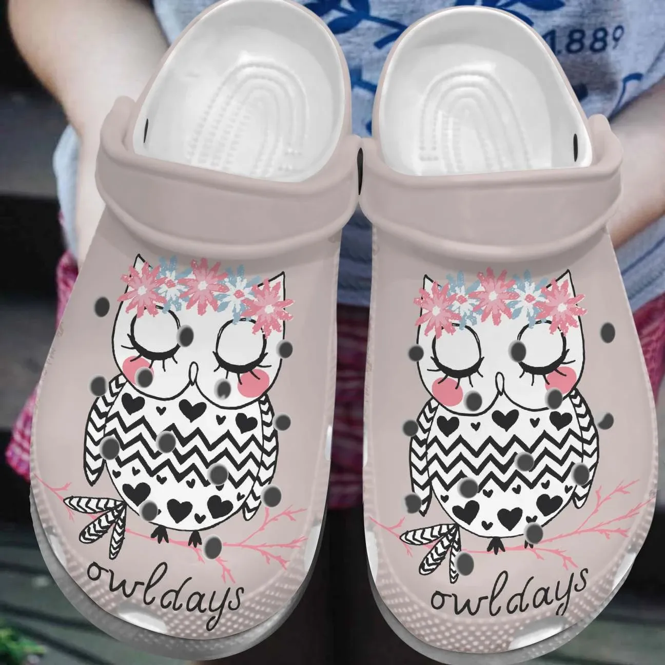 Owl Personalized Clog Custom Crocs Comfortablefashion Style Comfortable For Women Men Kid Print 3D Owldays Owl Personalized Clog Custom Crocs Comfortablefashion Style Comfortable For Women Men Kid Print 3D Owldays