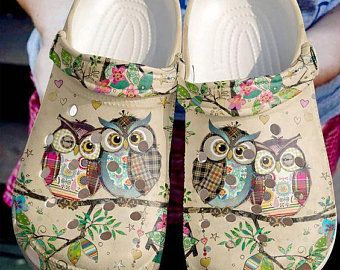 Owls Crocs Crocband Clog Clog Comfortable For Mens And Womens Classic Clog Water Shoes Comfortable Owls Crocs Crocband Clog Clog Comfortable For Mens And Womens Classic Clog Water Shoes Comfortable