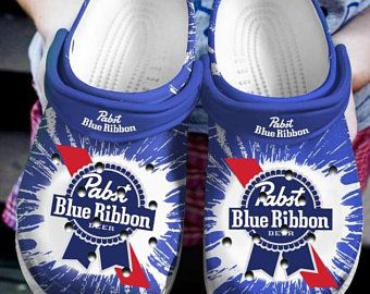 Pabst Blue Ribbon Crocs Crocband Clog Clog Comfortable For Mens And Womens Classic Clog Water Shoes Comfortable Pabst Blue Ribbon Crocs Crocband Clog Clog Comfortable For Mens And Womens Classic Clog Water Shoes Comfortable