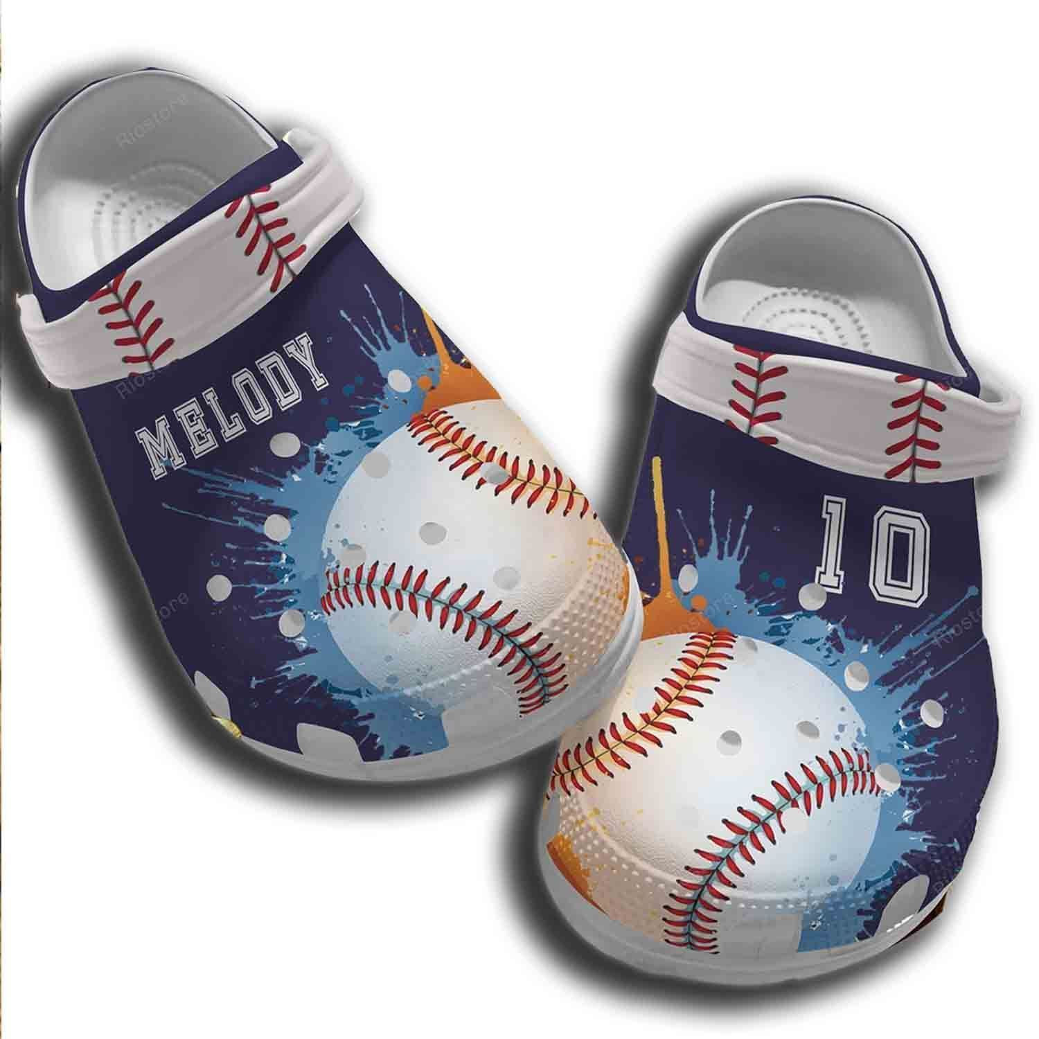 Painting Baseball Shoes Crocs Clog For Batter Girl – Funny Baseball Shoes Crocbland Clog For Mens And Womens Painting Baseball Shoes Crocs Clog For Batter Girl – Funny Baseball Shoes Crocbland Clog For Mens And Womens