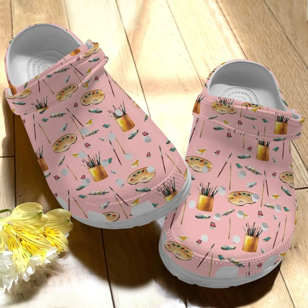 Painting Personalize Clog Custom Crocs Fashionstyle Comfortable For Women Men Kid Print 3D Whitesole Painting Passion Painting Personalize Clog Custom Crocs Fashionstyle Comfortable For Women Men Kid Print 3D Whitesole Painting Passion