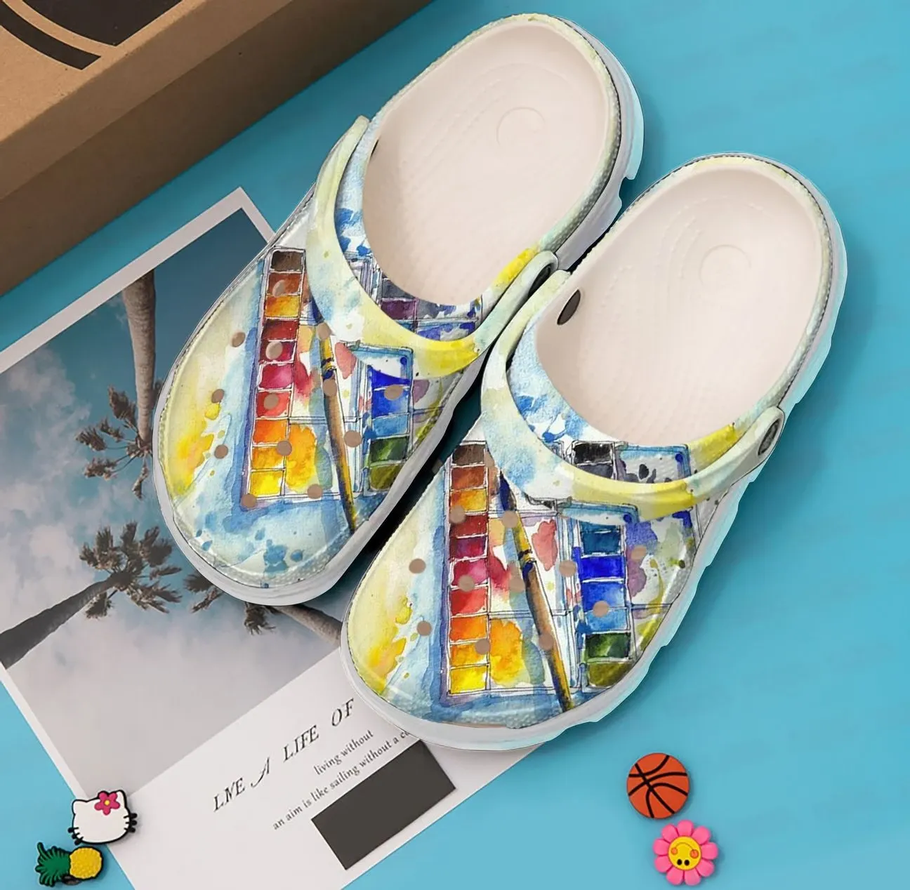 Painting Personalized Clog Custom Crocs Comfortablefashion Style Comfortable For Women Men Kid Print 3D Painting Color Painting Personalized Clog Custom Crocs Comfortablefashion Style Comfortable For Women Men Kid Print 3D Painting Color