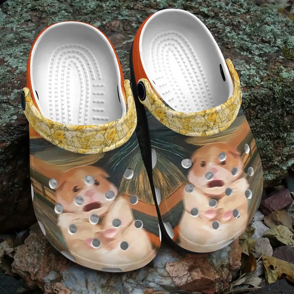Painting Personalized Clog Custom Crocs Comfortablefashion Style Comfortable For Women Men Kid Print 3D Screaming Hamster Painting Personalized Clog Custom Crocs Comfortablefashion Style Comfortable For Women Men Kid Print 3D Screaming Hamster