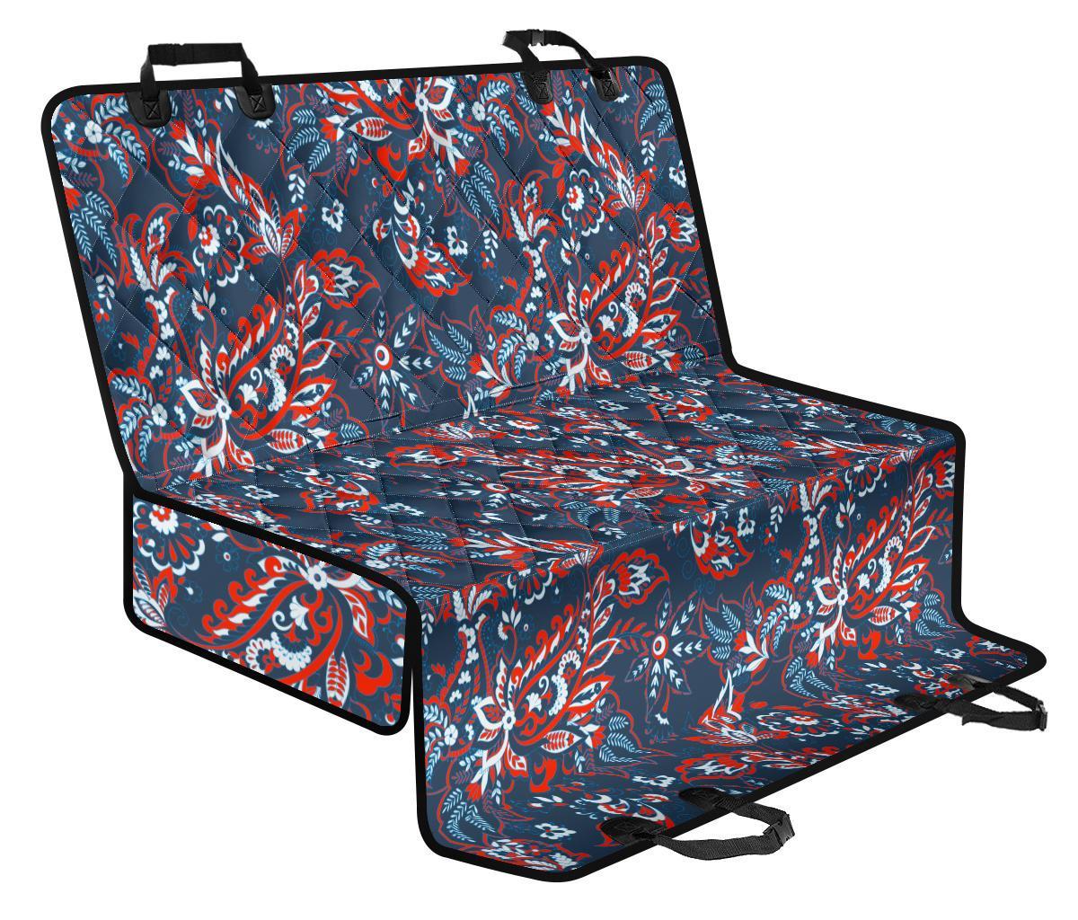 Paisley Floral Bohemian Pattern Print Pet Car Back Seat Cover - 9cd2effd5b9a Paisley Floral Bohemian Pattern Print Pet Car Back Seat Cover - 9cd2effd5b9a