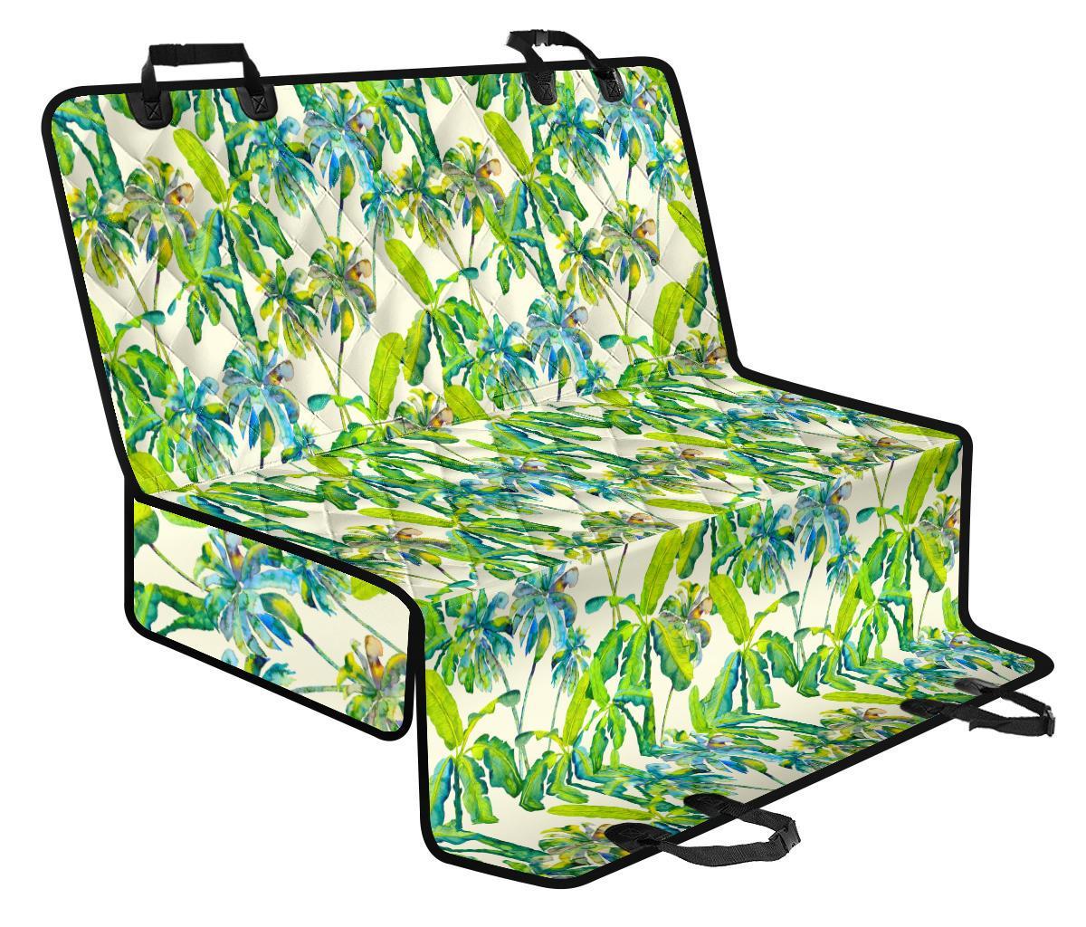 Palm Tree Banana Pattern Print Pet Car Back Seat Cover - d9120f6f2f71 Palm Tree Banana Pattern Print Pet Car Back Seat Cover - d9120f6f2f71
