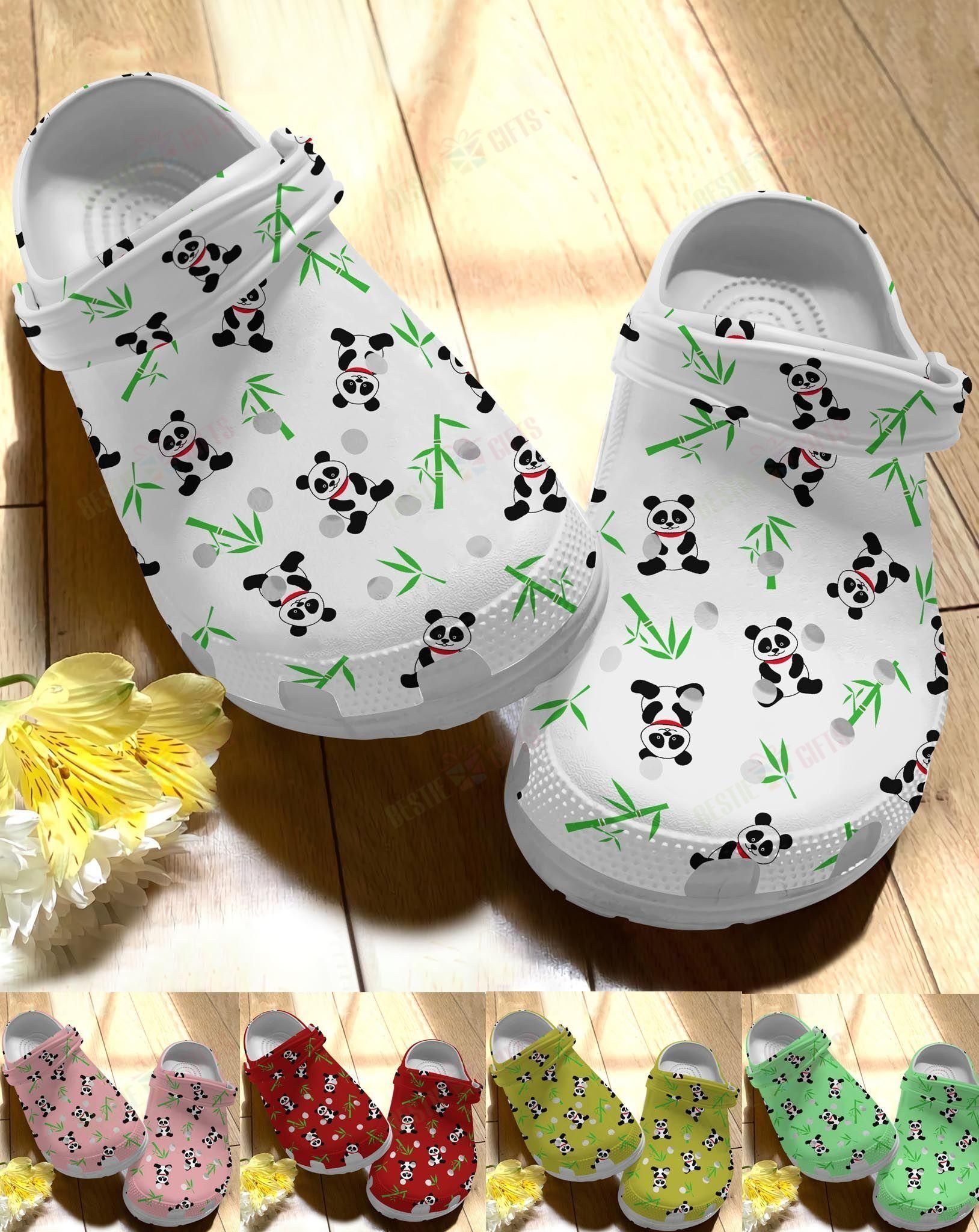 Panda Crocs Clog Classic Clog Whitesole Colorful Panda Hr14 Shoes Panda Crocs Clog Classic Clog Whitesole Colorful Panda Hr14 Shoes