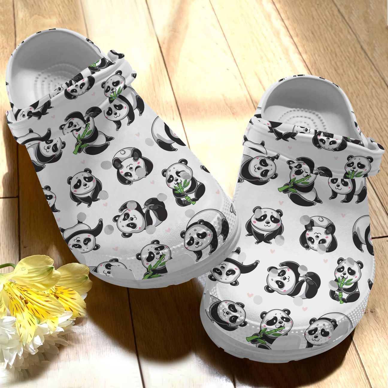 Panda Personalize Clog Custom Crocs Fashionstyle Comfortable For Women Men Kid Print 3D Whitesole Panda Lover Color Series Panda Personalize Clog Custom Crocs Fashionstyle Comfortable For Women Men Kid Print 3D Whitesole Panda Lover Color Series
