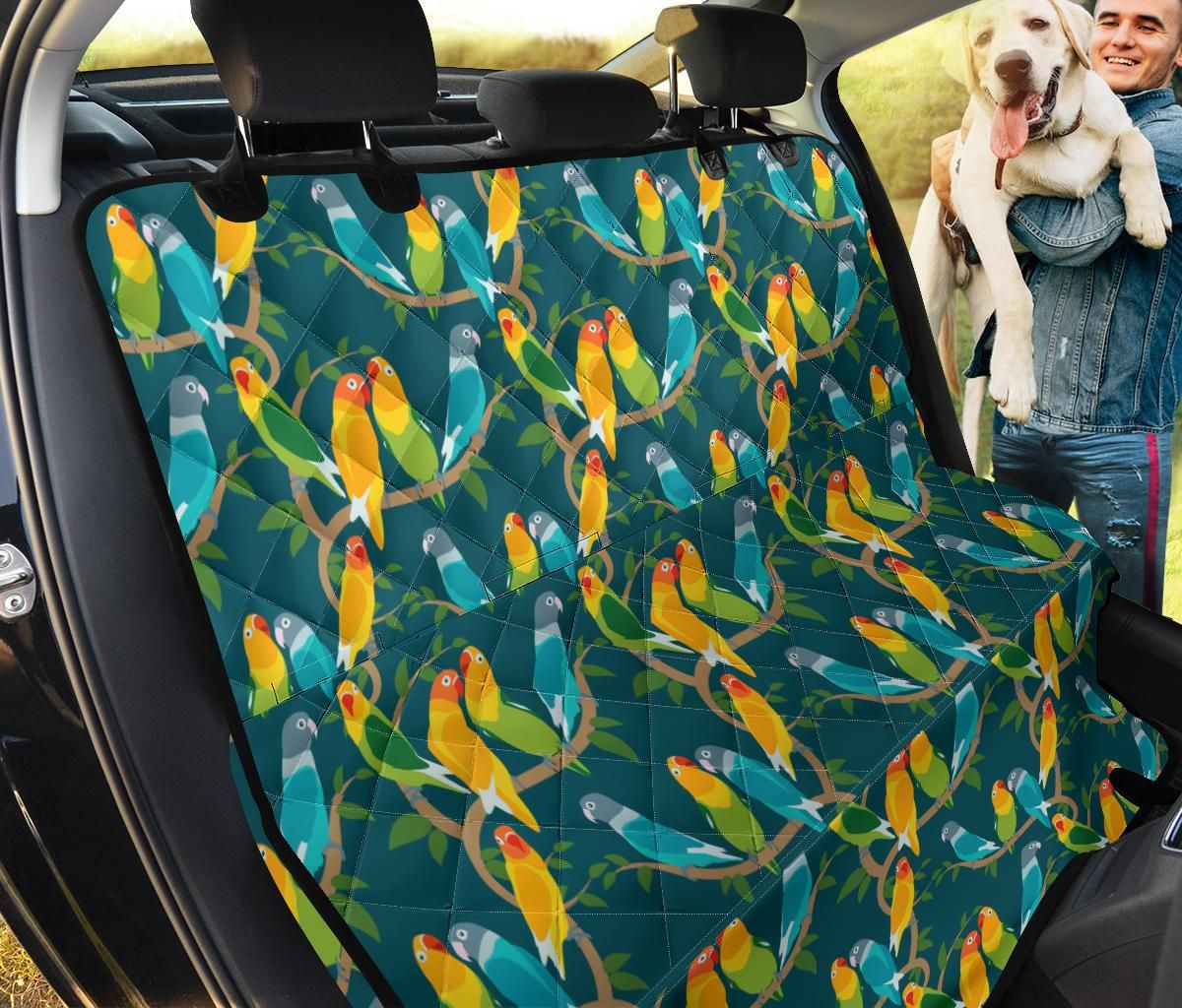 Paradise Of Birds Lovebird Car Back Seat Cover Dog Car Seat Covers - 360db7a7fb52 Paradise Of Birds Lovebird Car Back Seat Cover Dog Car Seat Covers - 360db7a7fb52
