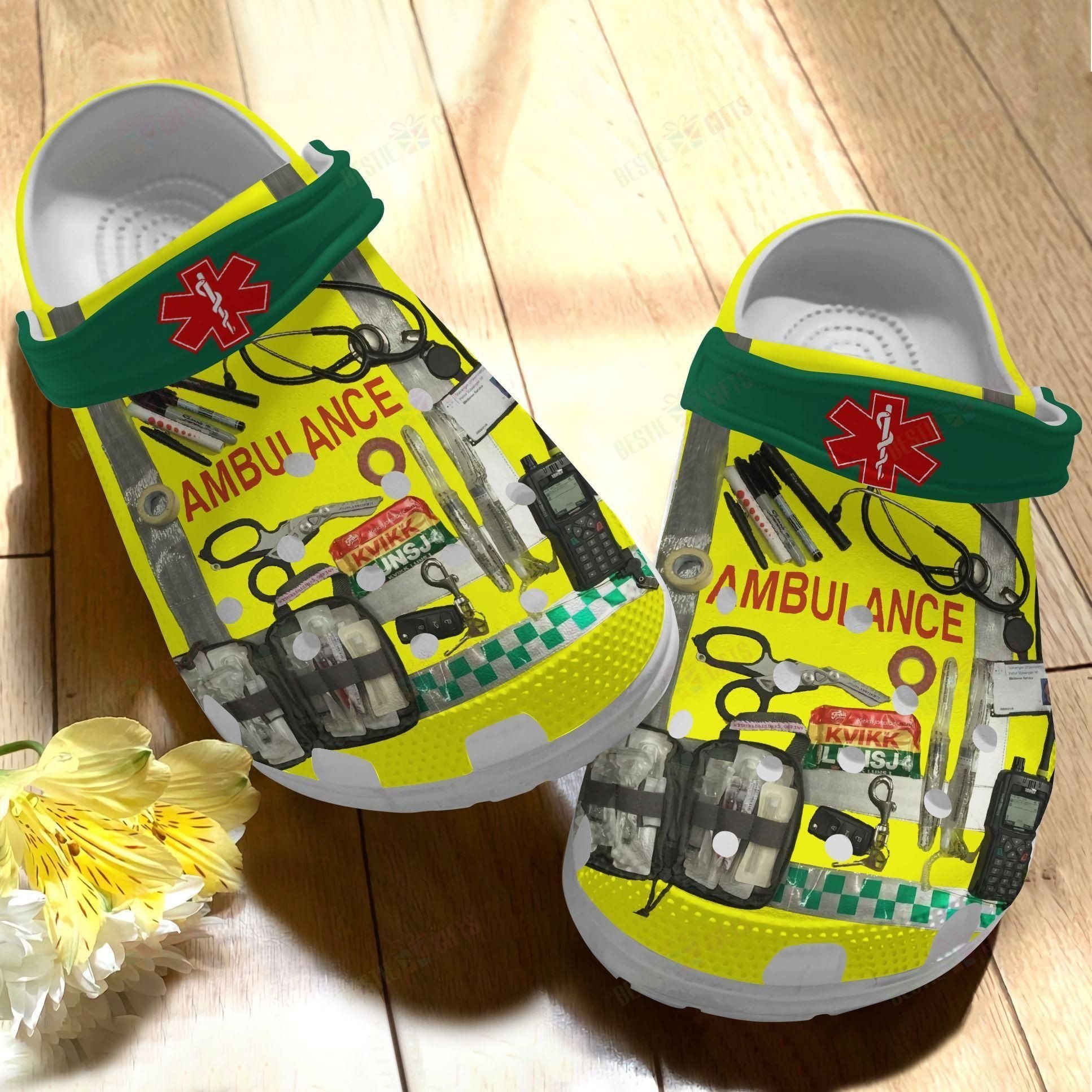 Paramedic Crocs Clog Classic Clog Ambulance Shoes Paramedic Crocs Clog Classic Clog Ambulance Shoes