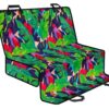 Parrot Banana Leaf Hawaii Pattern Print Pet Car Back Seat Cover - e7f5853c51e2