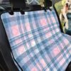 Pastel Blue Pattern Car Back Seat Cover Dog Car Seat Covers - bbb5daba7b87