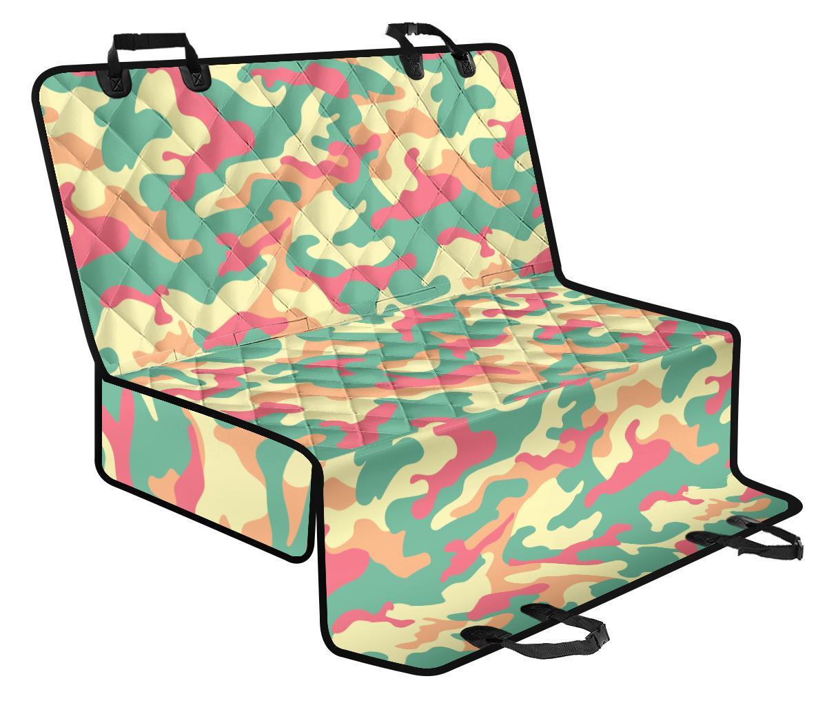 Pastel Camouflage Print Pet Car Back Seat Cover - 4da44fd40601 Pastel Camouflage Print Pet Car Back Seat Cover - 4da44fd40601