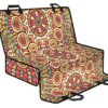 Pastel Ethnic Mandala Print Pet Car Back Seat Cover - e23569c90292