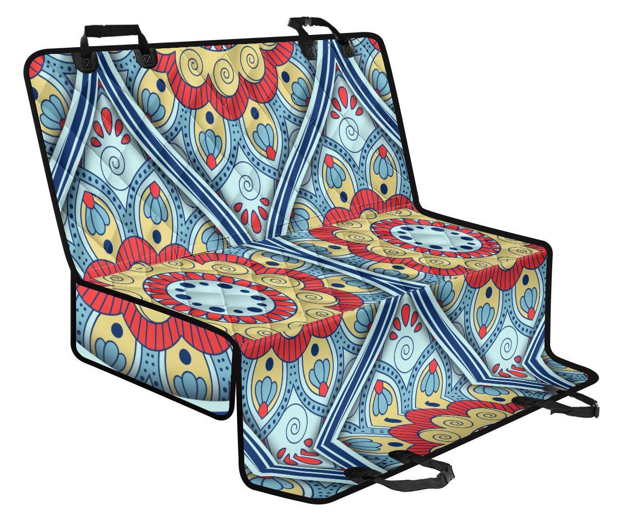 Pastel Ornament Mandala Print Pet Car Back Seat Cover - 06729f582aa3 Pastel Ornament Mandala Print Pet Car Back Seat Cover - 06729f582aa3
