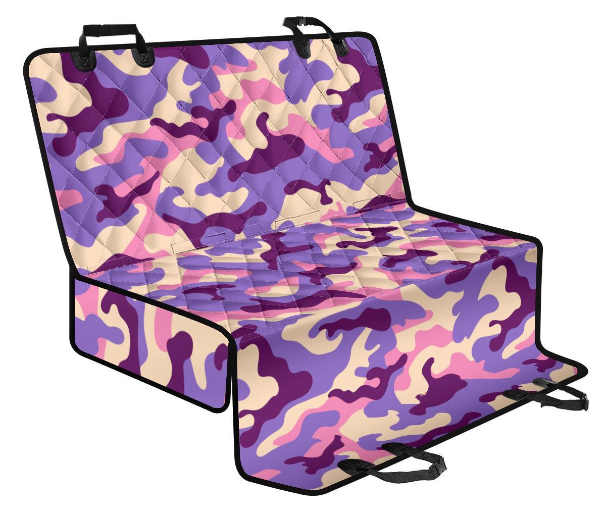 Pastel Purple Camouflage Print Pet Car Back Seat Cover - b4b97ab7f942 Pastel Purple Camouflage Print Pet Car Back Seat Cover - b4b97ab7f942