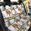 Patchwork Bulldog Collage Design Car Back Seat Cover Dog Car Seat Covers - 3a836c1aa630