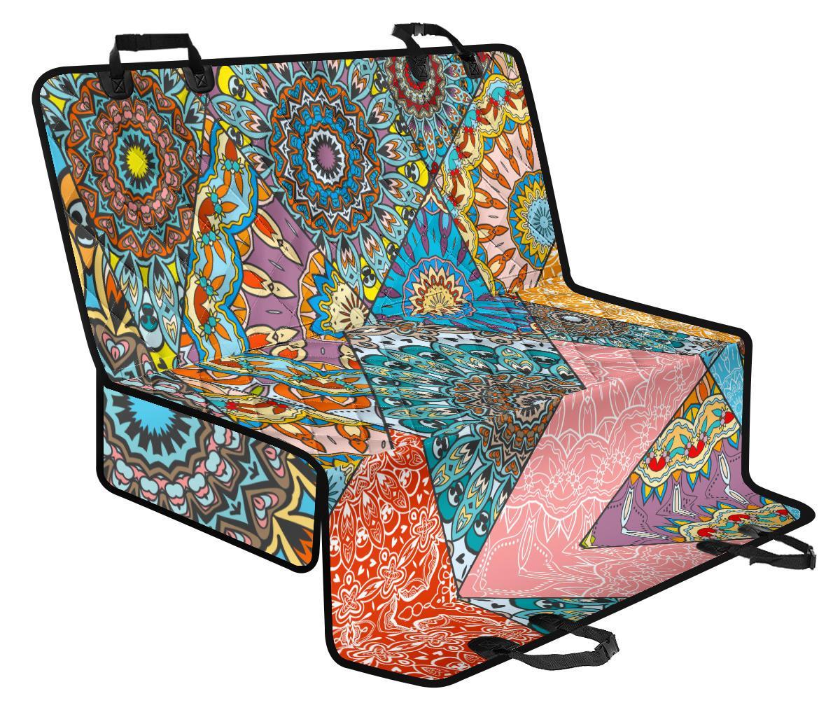 Patchwork Mandala Bohemian Pattern Print Pet Car Back Seat Cover - d214e88cd8b4 Patchwork Mandala Bohemian Pattern Print Pet Car Back Seat Cover - d214e88cd8b4