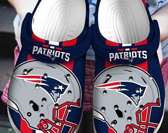 Patriots Crocs Crocband Clog Clog Comfortable For Mens And Womens Classic Clog Water Shoes Comfortable Patriots Crocs Crocband Clog Clog Comfortable For Mens And Womens Classic Clog Water Shoes Comfortable
