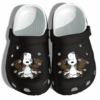 Peace Dog Yoga Funny Shoes Crocs Clog For Men Women – Be Kind Dog Clog Gifts Mothers Day