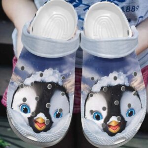 Penguin Personalize Clog Custom Crocs Fashionstyle Comfortable For Women Men Kid Print 3D I Love Penguin