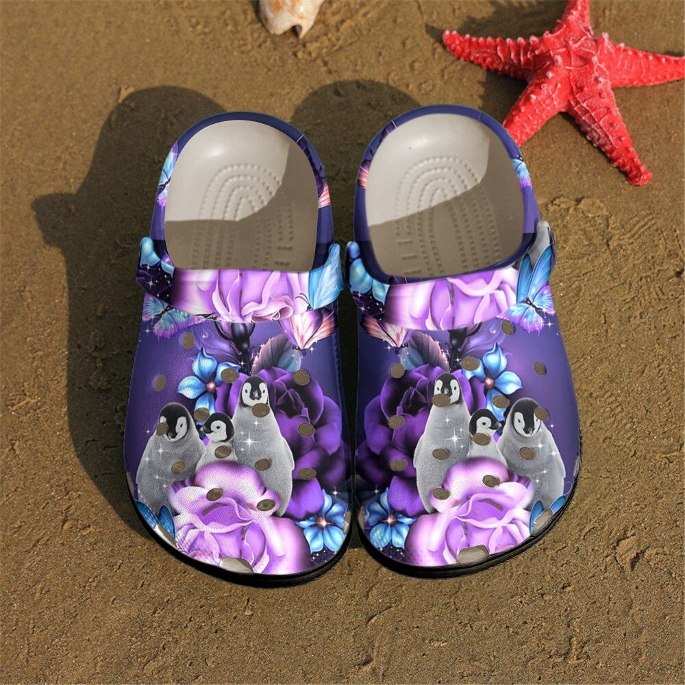 Penguin Personalized Clog Custom Crocs Comfortablefashion Style Comfortable For Women Men Kid Print 3D Happy Penguin Penguin Personalized Clog Custom Crocs Comfortablefashion Style Comfortable For Women Men Kid Print 3D Happy Penguin