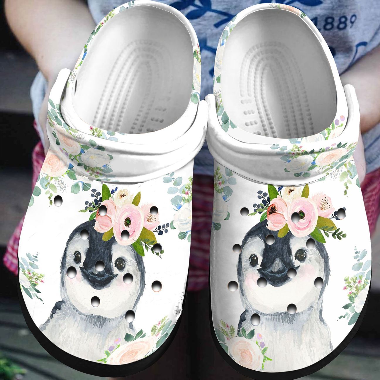 Penguin Personalized Clog Custom Crocs Comfortablefashion Style Comfortable For Women Men Kid Print 3D Little Penguin Penguin Personalized Clog Custom Crocs Comfortablefashion Style Comfortable For Women Men Kid Print 3D Little Penguin