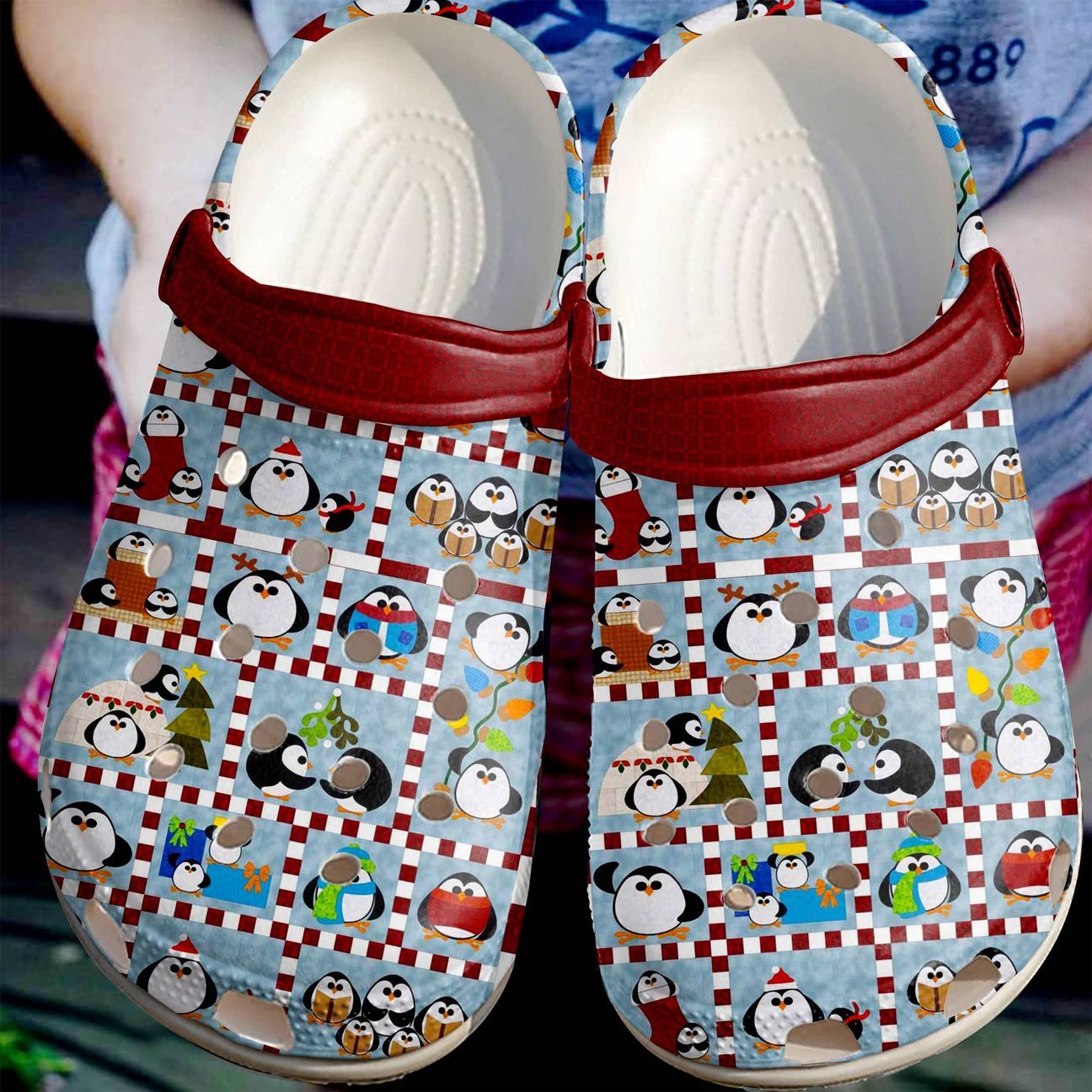Penguin Personalized Clog Custom Crocs Comfortablefashion Style Comfortable For Women Men Kid Print 3D Lovely Penguins Penguin Personalized Clog Custom Crocs Comfortablefashion Style Comfortable For Women Men Kid Print 3D Lovely Penguins