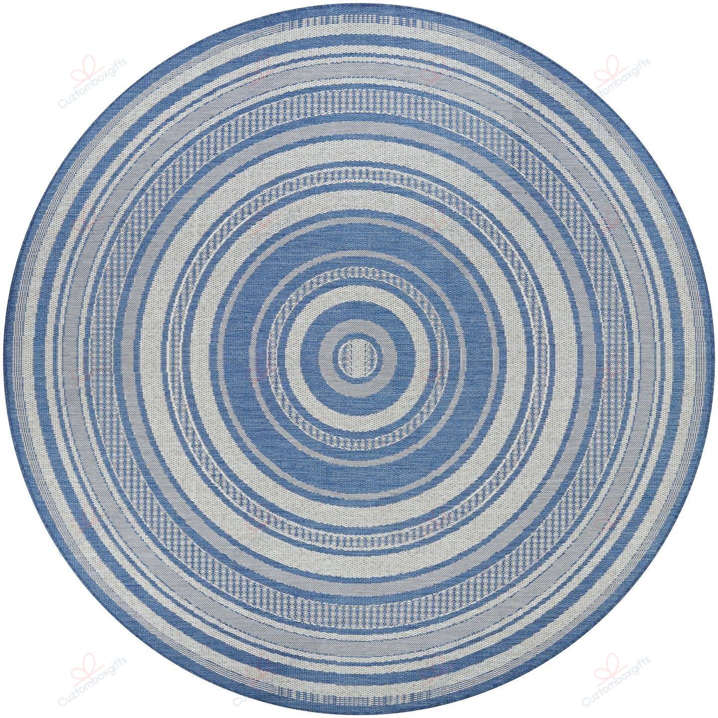 Pergola Bower Stripe Champagne Blue Round Carpet Floor Rug Living Room Bedroom Decor Round Area Rug Carpet Pergola Bower Stripe Champagne Blue Round Carpet Floor Rug Living Room Bedroom Decor Round Area Rug Carpet