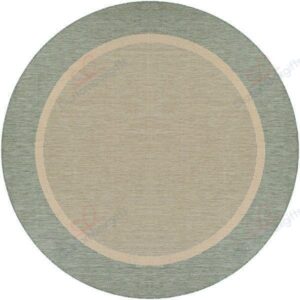 Pergola Channel Natural Green Round Carpet Floor Rug Living Room Bedroom Decor Round Area Rug Carpet