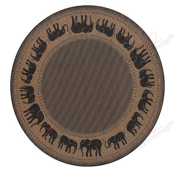 Pergola Global Cocoa Black Round Carpet Floor Rug Living Room Bedroom Decor Round Area Rug Carpet Pergola Global Cocoa Black Round Carpet Floor Rug Living Room Bedroom Decor Round Area Rug Carpet