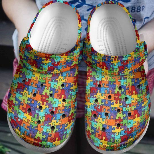 Personalized Autism Crocs Clogy Shoes For Mens And Womens Personalized Autism Crocs Clogy Shoes For Mens And Womens