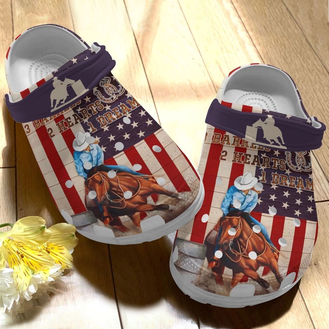 Personalized Crocs Clog Barrel Racing Personalized Crocs Clog Barrel Racing