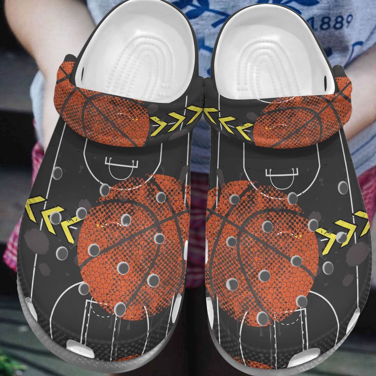 Personalized Crocs Clog Basketball Personalized Crocs Clog Basketball