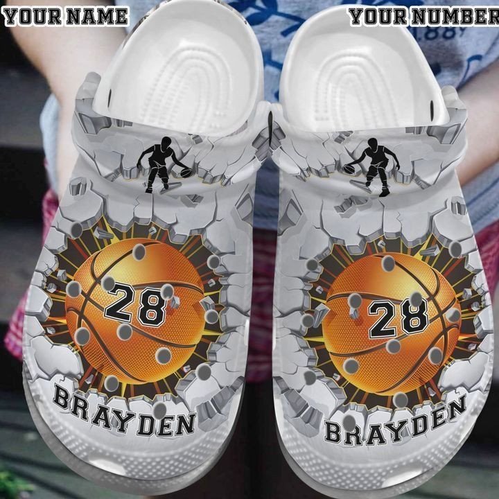Personalized Crocs Clog Basketball Personalized Crocs Clog Basketball