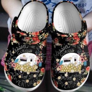 Personalized Crocs Clog Camping