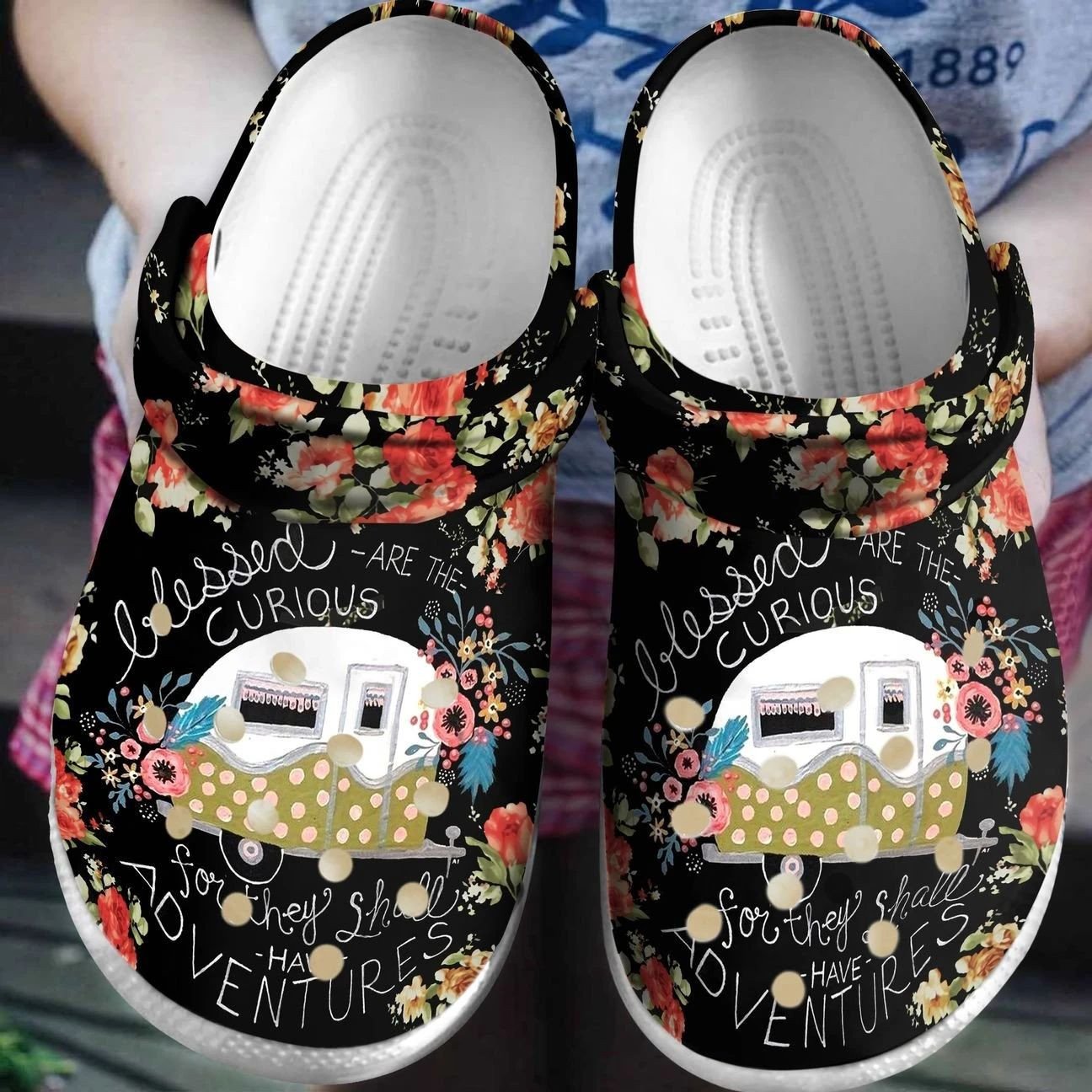 Personalized Crocs Clog Camping Personalized Crocs Clog Camping