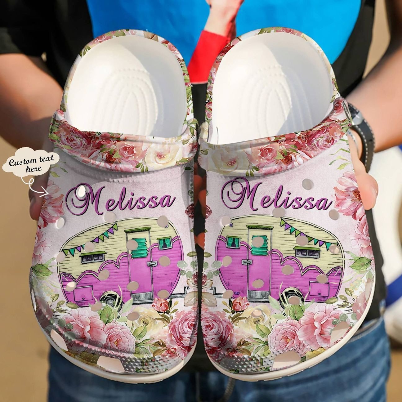 Personalized Crocs Clog Camping Personalized Crocs Clog Camping