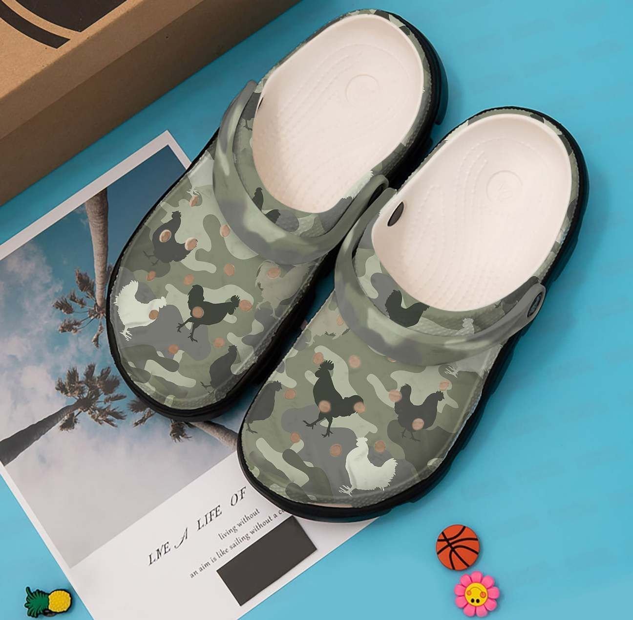 Personalized Crocs Clog Chicken Personalized Crocs Clog Chicken