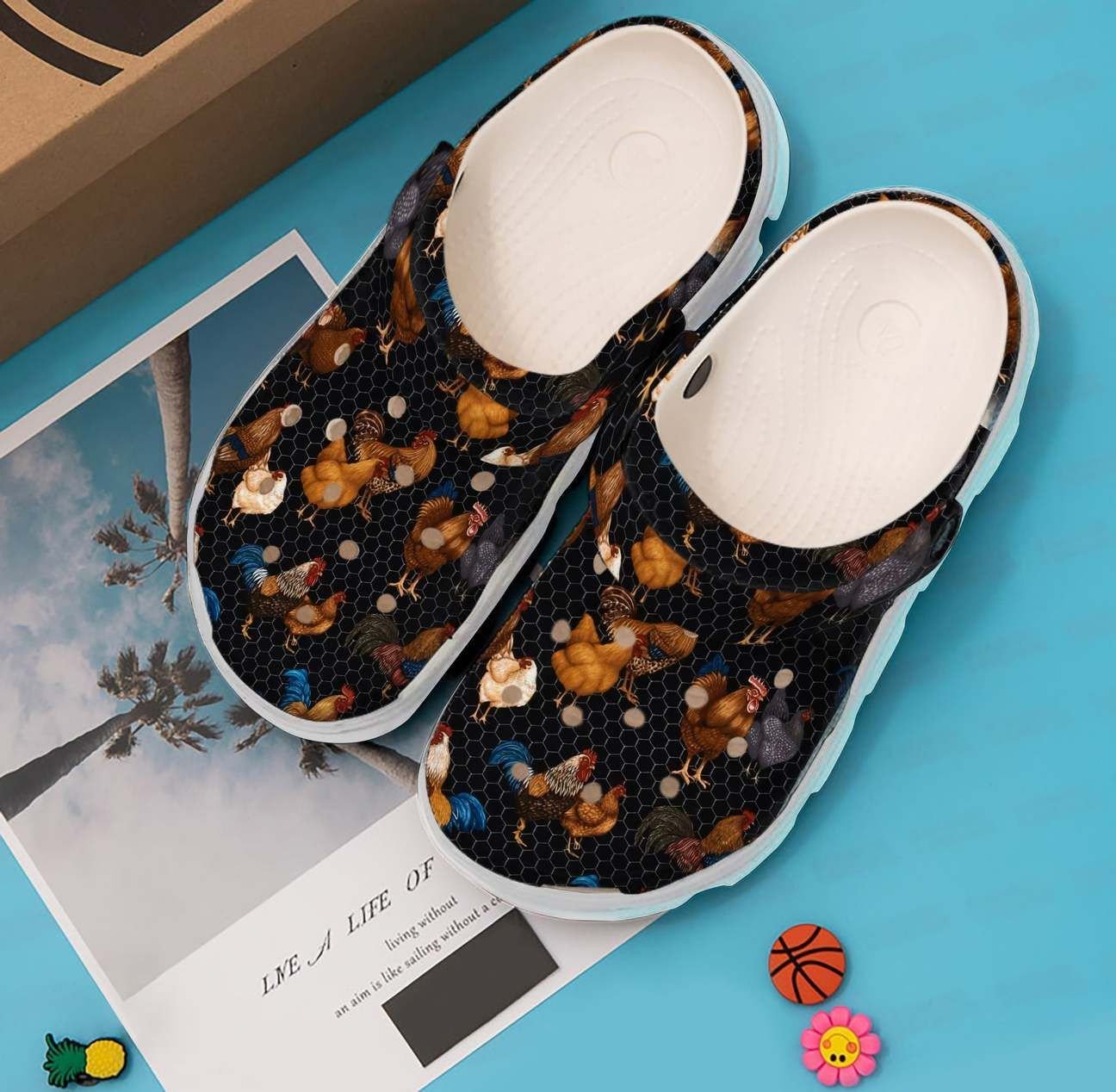 Personalized Crocs Clog Chicken Personalized Crocs Clog Chicken