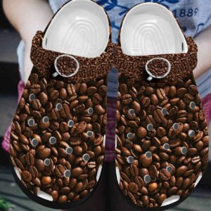 Personalized Crocs Clog Coffee