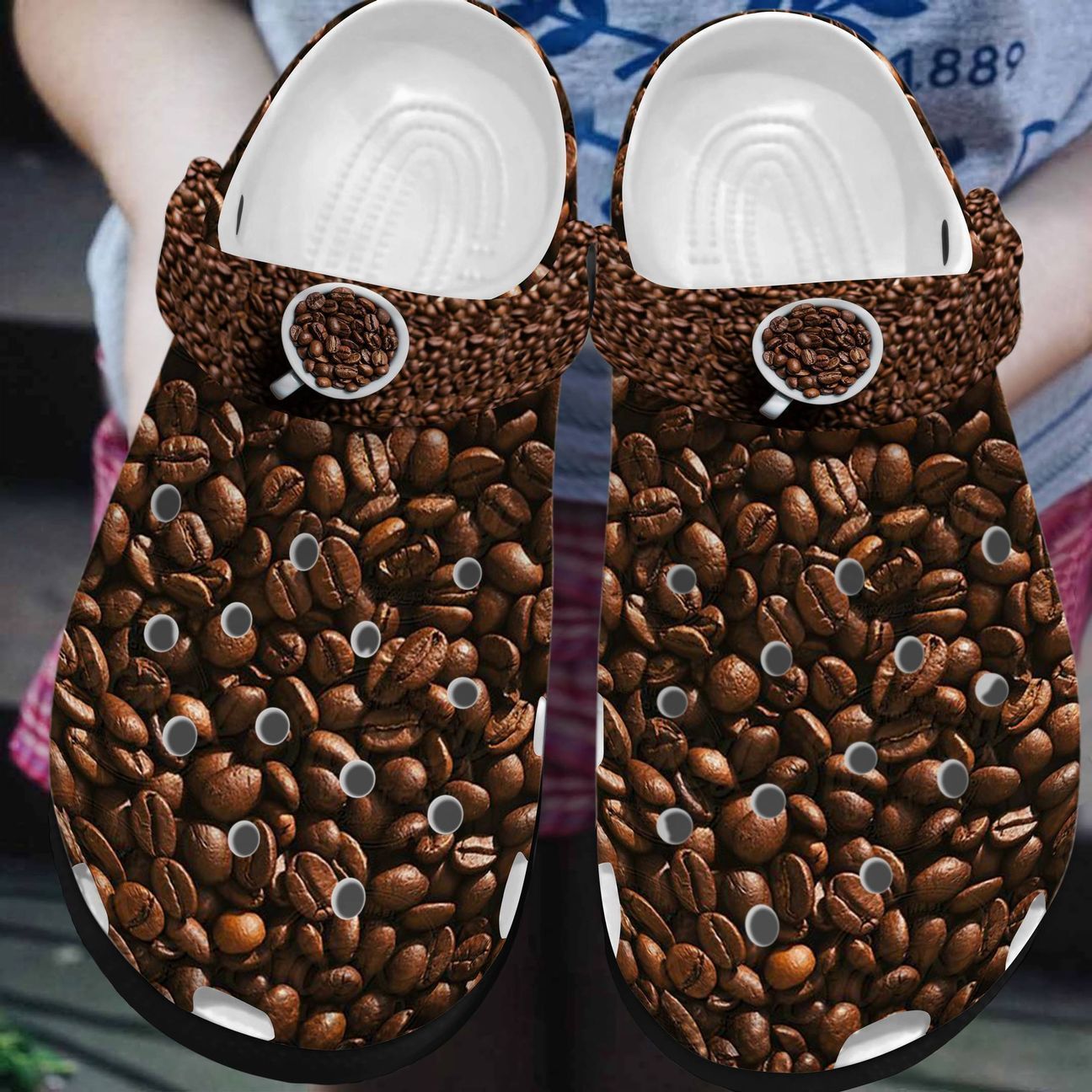 Personalized Crocs Clog Coffee Personalized Crocs Clog Coffee