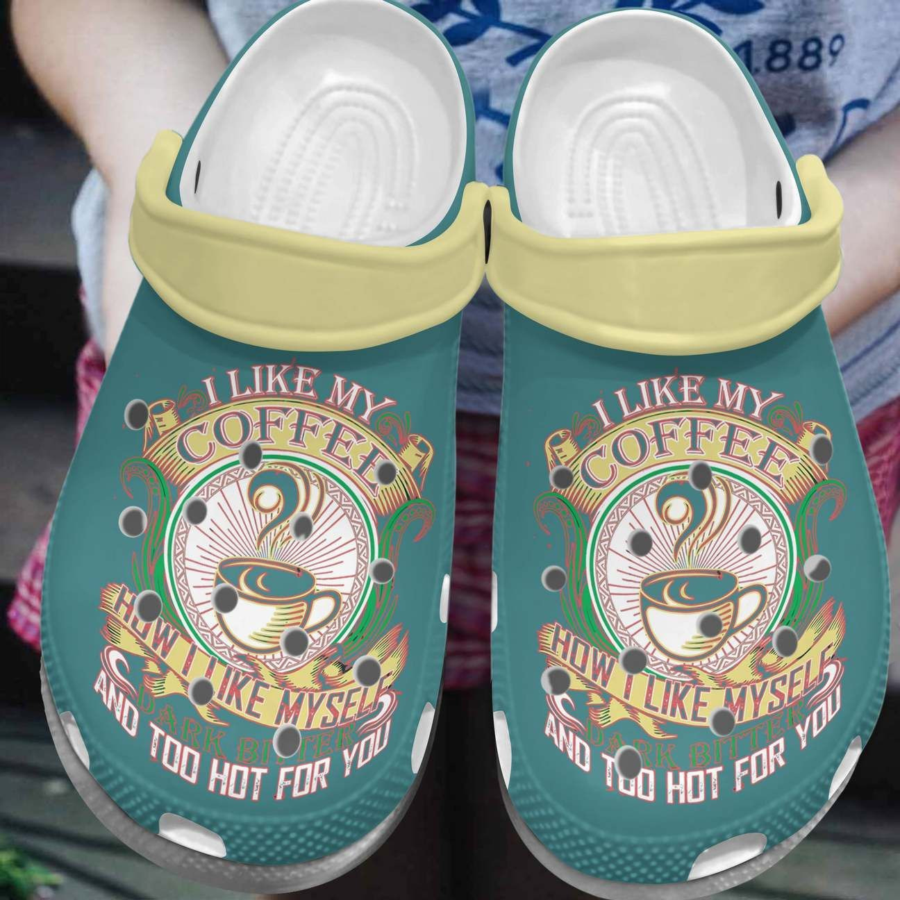 Personalized Crocs Clog Coffee Personalized Crocs Clog Coffee