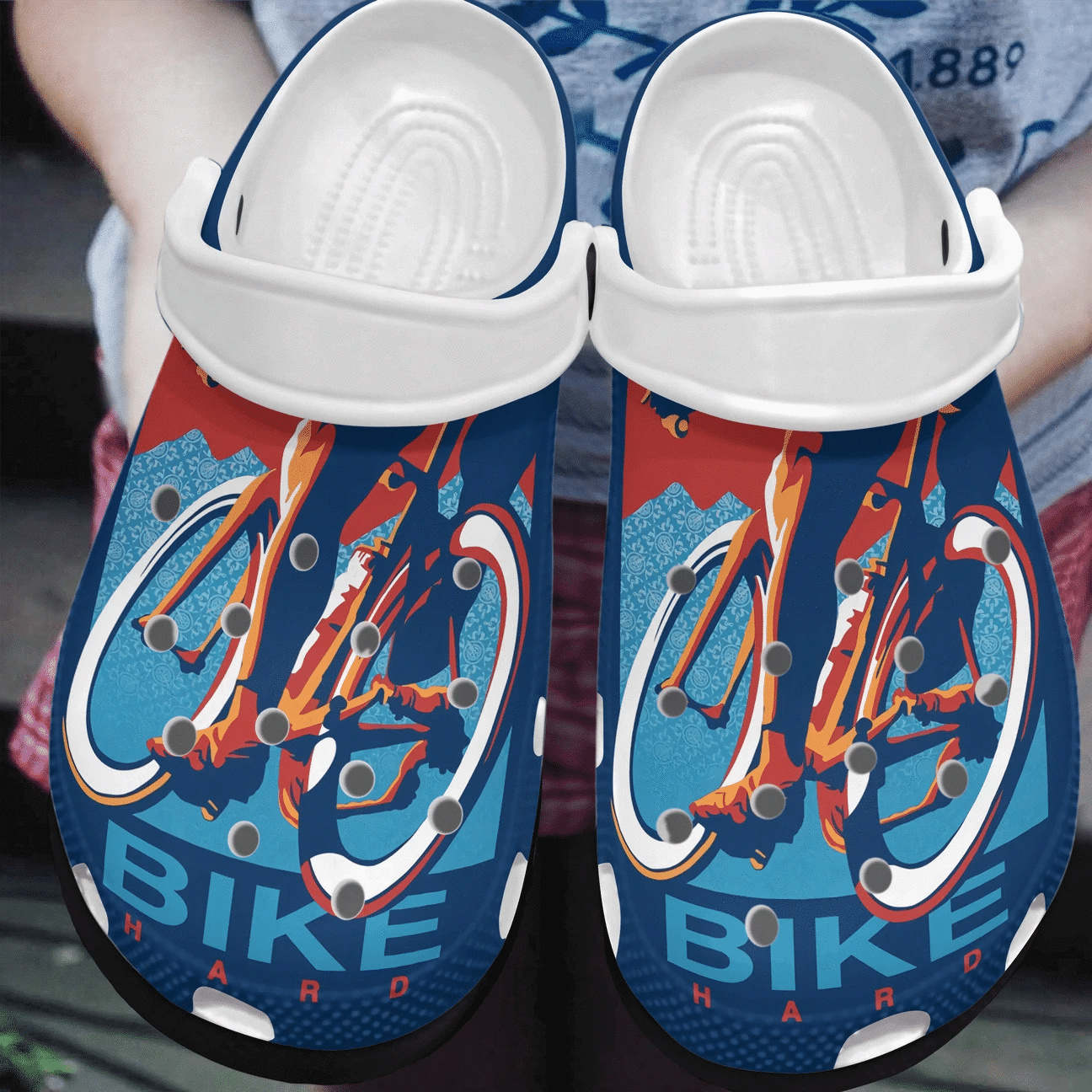 Personalized Crocs Clog Cycling Personalized Crocs Clog Cycling