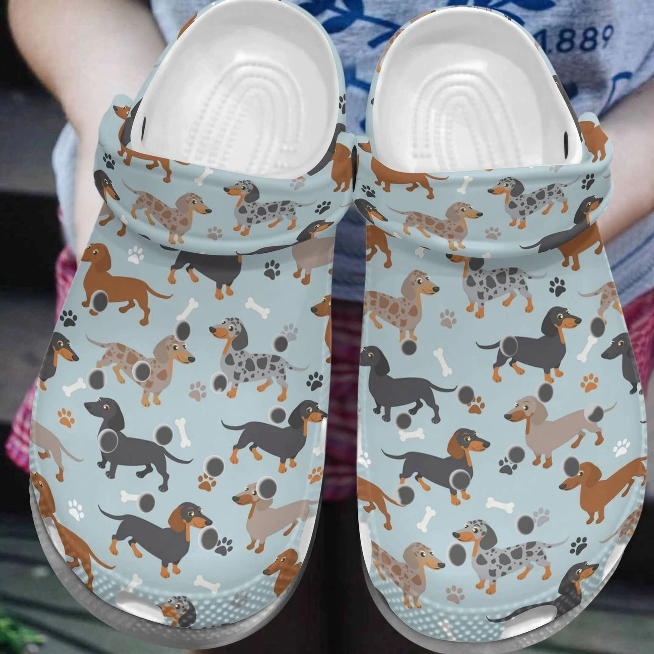 Personalized Crocs Clog Dachshund Personalized Crocs Clog Dachshund