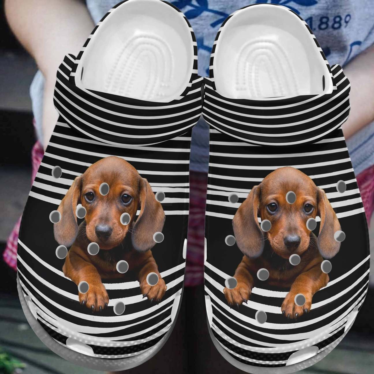 Personalized Crocs Clog Dachshund Personalized Crocs Clog Dachshund