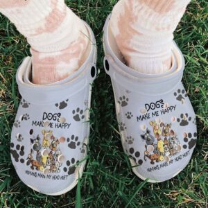 Personalized Crocs Clog Dog