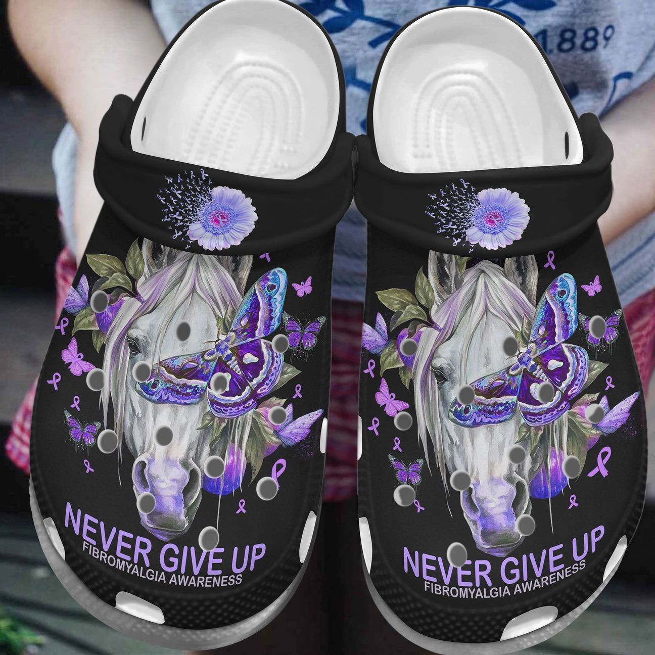 Personalized Crocs Clog Fibromyalgia Personalized Crocs Clog Fibromyalgia