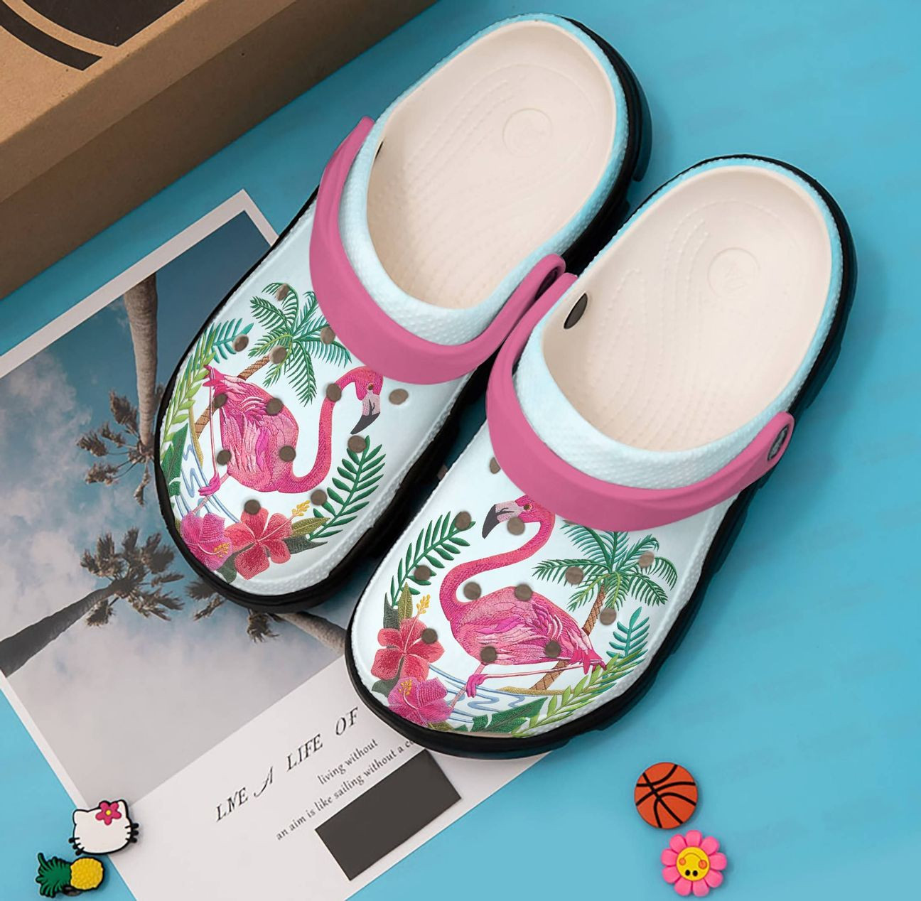 Personalized Crocs Clog Flamingo Personalized Crocs Clog Flamingo