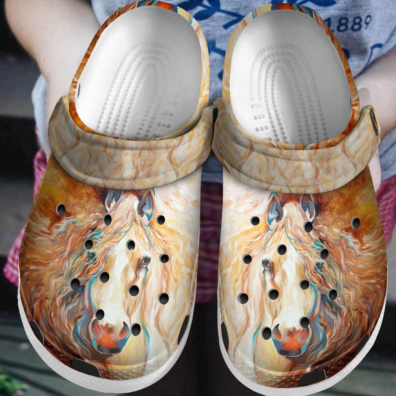 Personalized Crocs Clog Horse Personalized Crocs Clog Horse